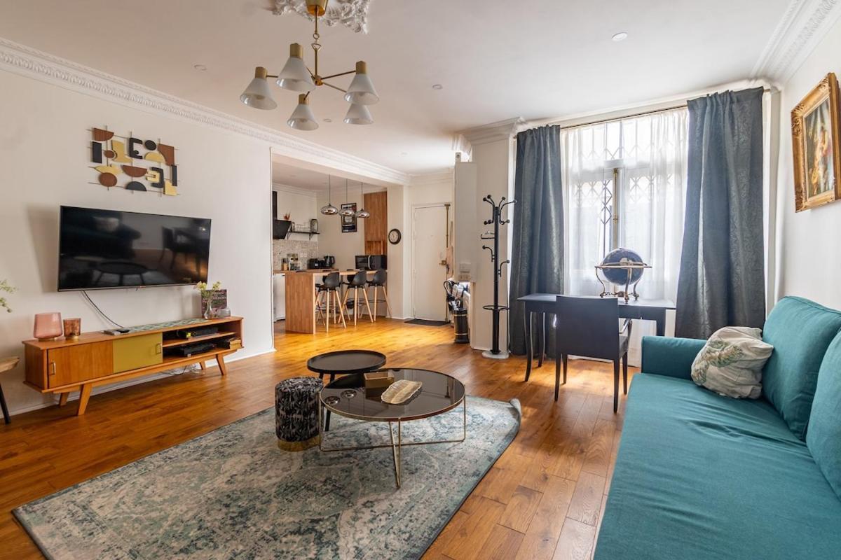 Appartement 2 Etages Paris - Metro 9 Grands Boulevards - Folies Bergeres Esterno foto