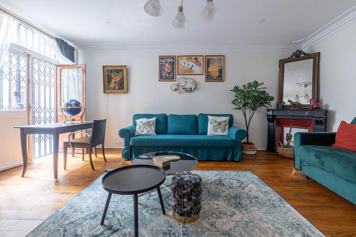 Appartement 2 Etages Paris - Metro 9 Grands Boulevards - Folies Bergeres Esterno foto